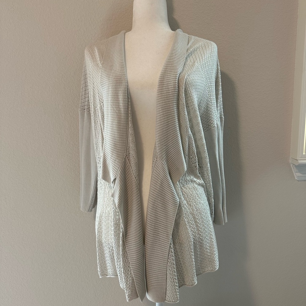 Eileen Fisher silk sheen lace